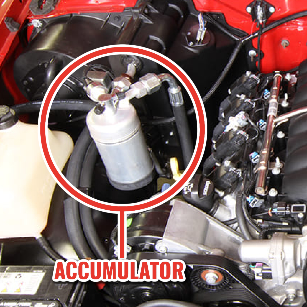 LS Swap Receiver Drier with GM A/C Pressure Transducer - Image 3