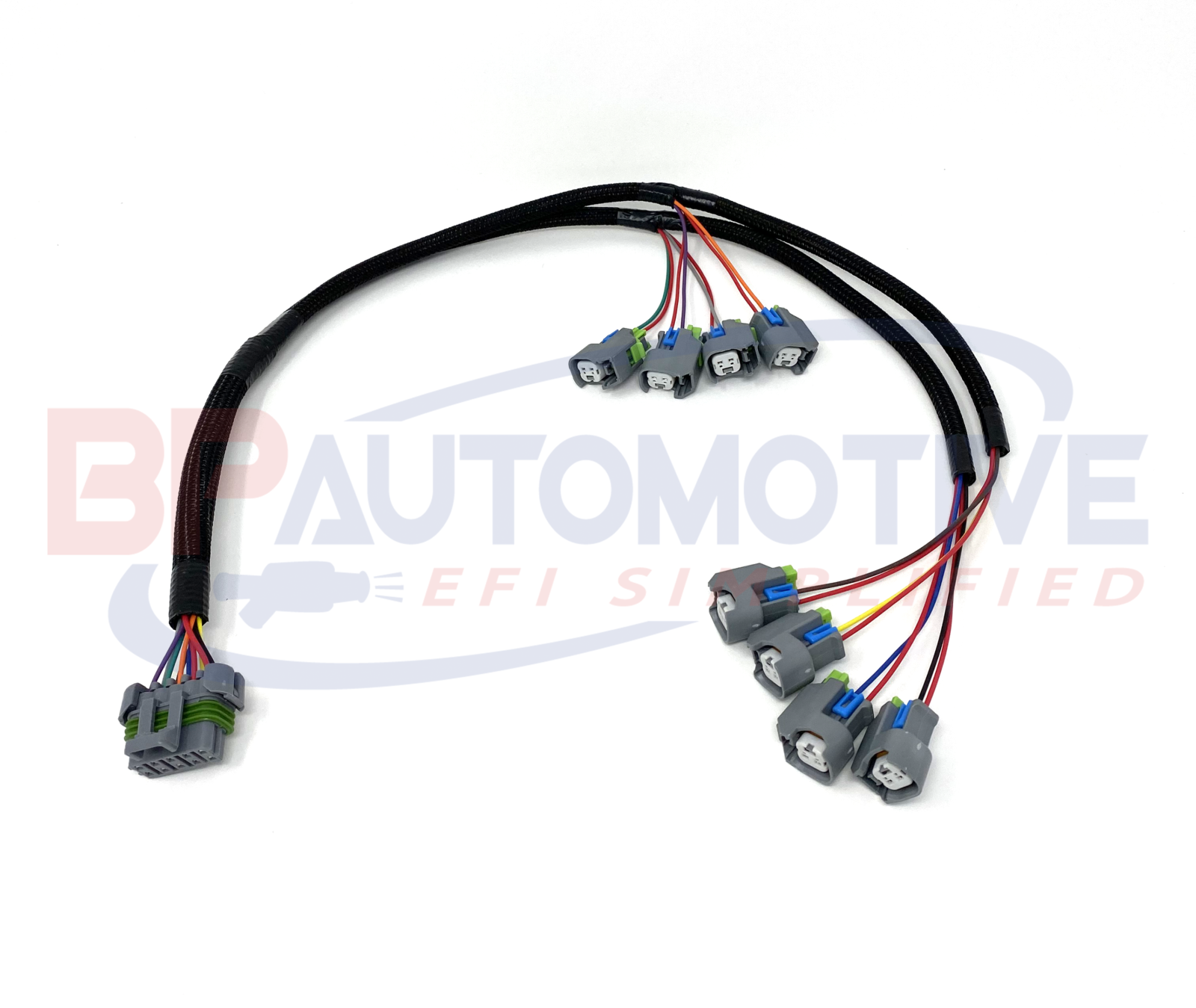 EV6 USCAR Injector Harness for Holley EFI Systems