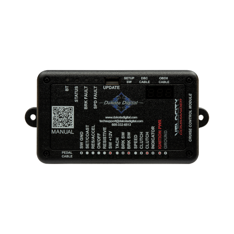 Velocity Cruise Commander for Drive by Wire (DBW) Throttle Bodies